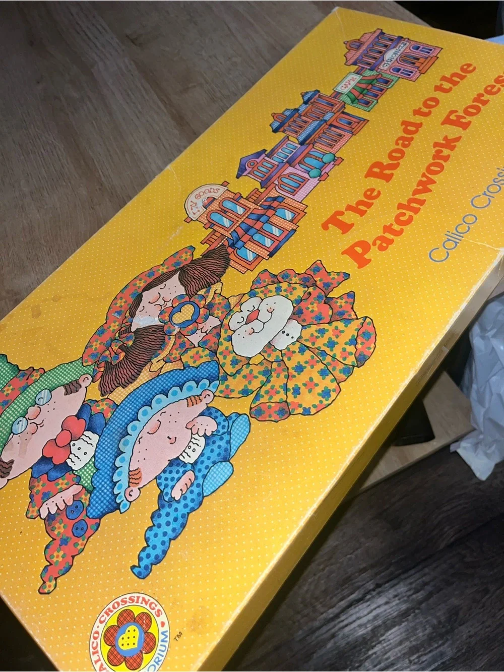 The Road to the Patchwork Forest Calico Crossings Board Game from Current